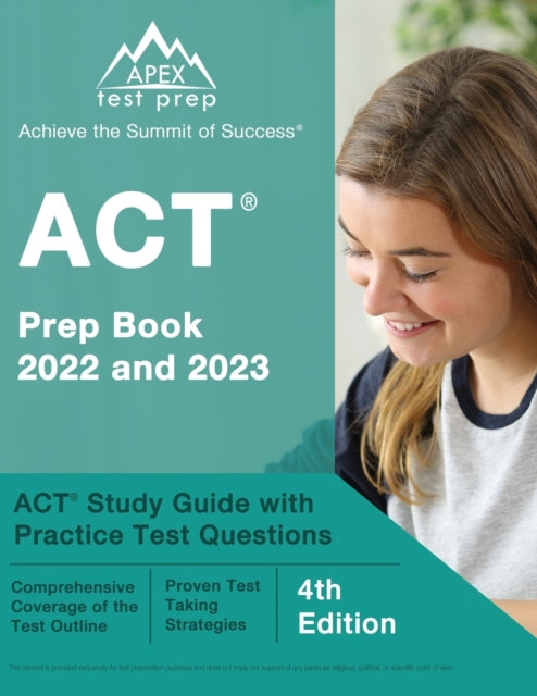 Book cover of: ACT Prep Book 2022 and 2023. By: J. M. Lefort