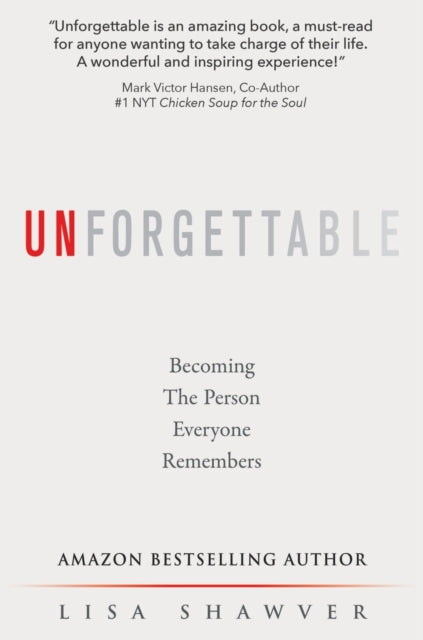 Book cover of: Unforgettable. By: Lisa Shawver