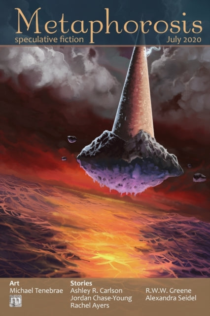 Book cover of: Metaphorosis July 2020. By: Metaphorosis Magazine