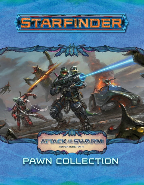 Book cover of: Starfinder Pawns: Attack of the Swarm! Pawn Collection