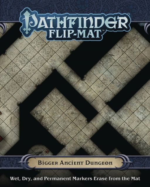 Book cover of: Pathfinder Flip-Mat: Bigger Ancient Dungeon