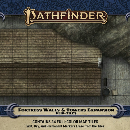 Book cover of: Pathfinder Flip-Tiles: Fortress Walls & Towers Expansion