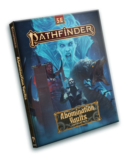 Book cover of: Pathfinder Adventure Path: Abomination Vaults (5e). By: Paizo Staff
