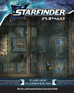 Starfinder Flip-Mat: Garage Warehouse