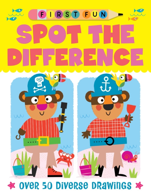 Book cover of: First Fun: Spot the Difference. By: Miller, Edward