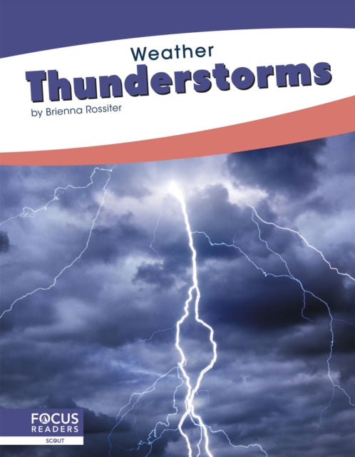 Book cover of: Thunderstorms. By: Brienna Rossiter