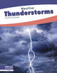 Book cover of: Thunderstorms. By: Brienna Rossiter