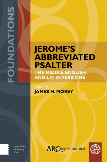 Book cover of: Jerome’s Abbreviated Psalter. By: James H. Morey