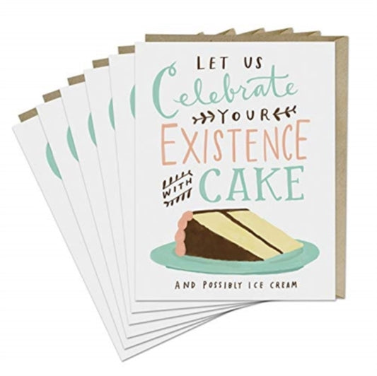 Book cover of: 6-Pack Em & Friends Celebrate With Cake Card