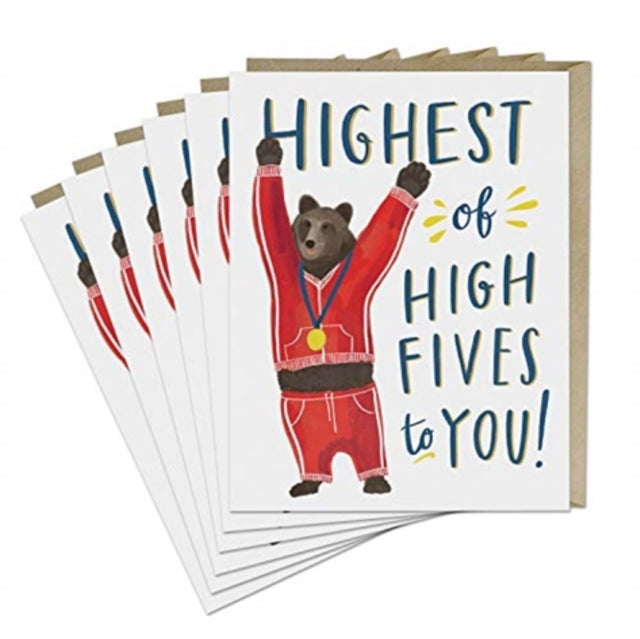 Book cover of: 6-Pack Em & Friends Highest of High Fives Card