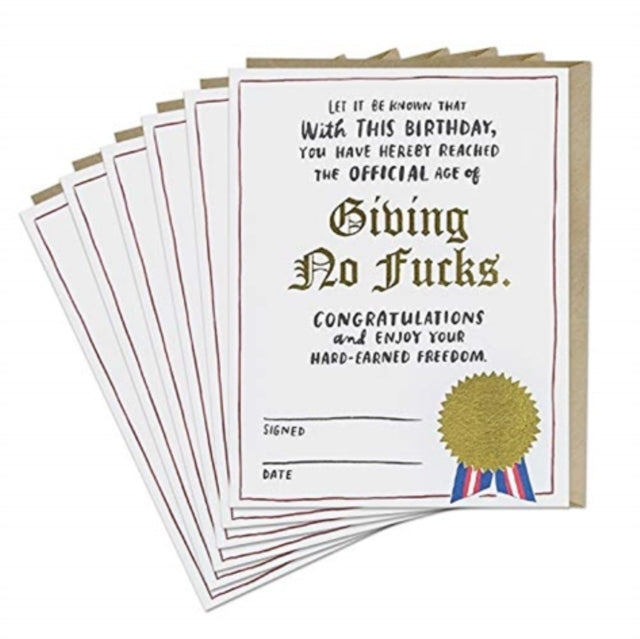 Book cover of: 6-Pack Em & Friends Decree Birthday - Foil Card