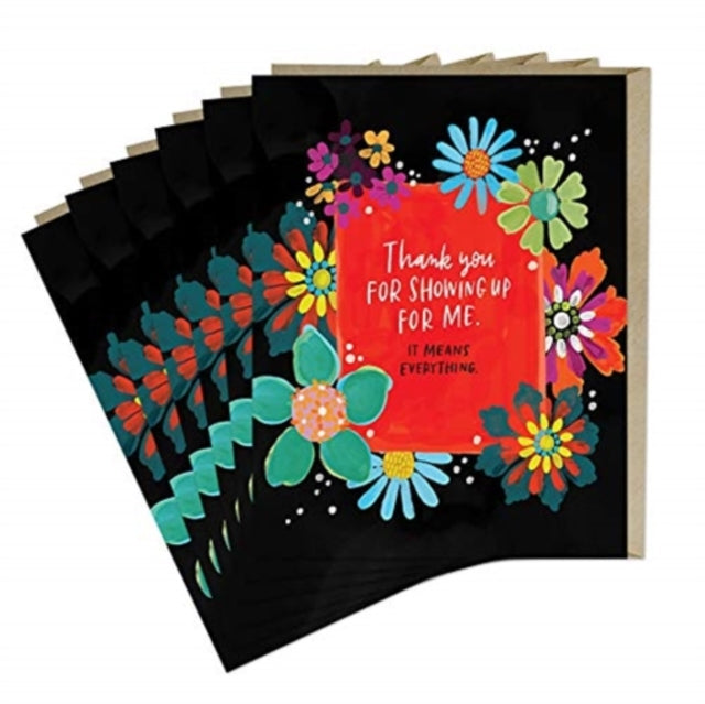 Book cover of: 6-Pack Em & Friends Thanks for Showing Up Card