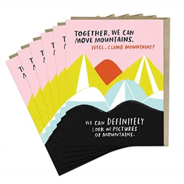 Book cover of: 6-Pack Em & Friends Move Mountains Card