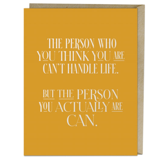 Book cover of: 6-Pack  Elizabeth Gilbert for Em & Friends The Person You Actually Are Card