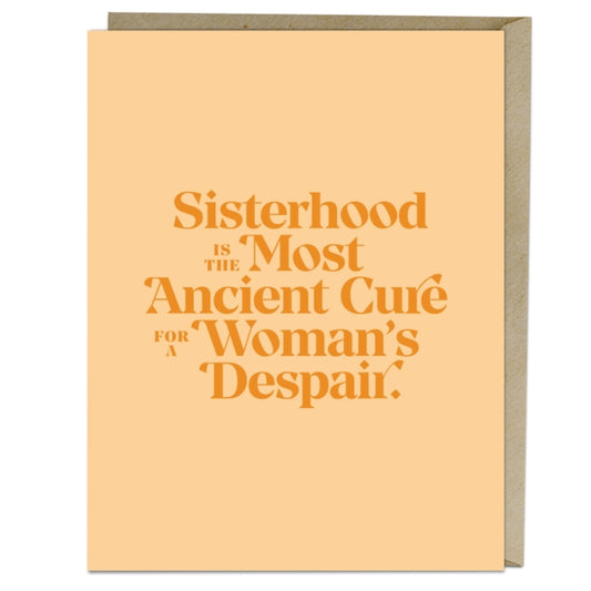 Book cover of: 6-Pack  Elizabeth Gilbert for Em & Friends Sisterhood Card