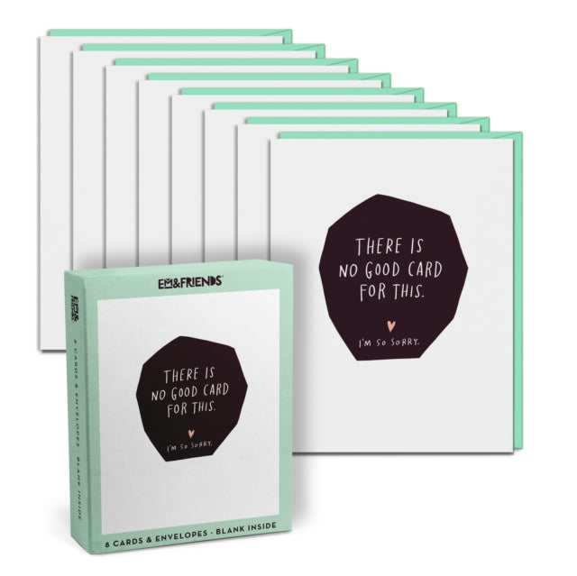 Book cover of: Em & Friends No Good Card For This Boxed Greeting Cards, Box of 8 Single Empathy Cards