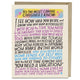 Book cover of: 6-Pack Em & Friends Most Caring Caregiver Greeting Card