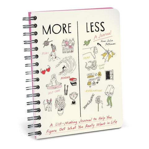 Em & Friends Julia Rothman More / Less Journal Guided Journal