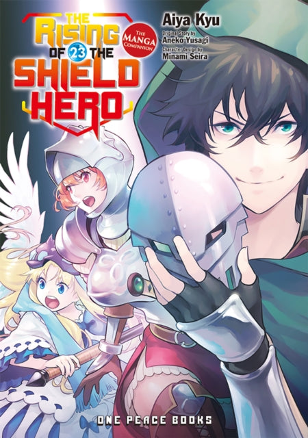 Book cover of: Rising of the Shield Hero Volume 23: The Manga Companion. By: Aiya Kyu