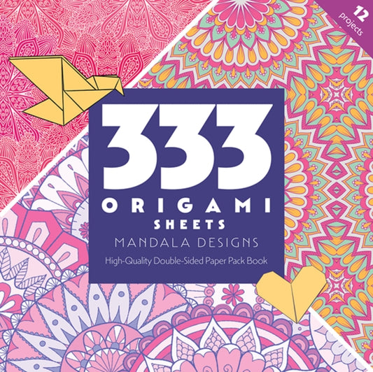 Book cover of: 333 Origami Sheets Mandala Designs