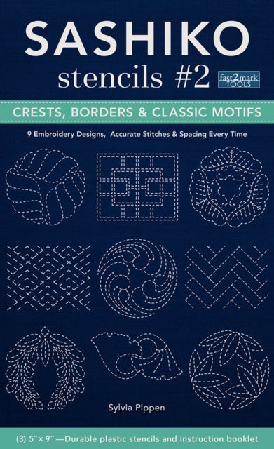 Book cover of: Sashiko Stencils #2