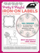 Book cover of: Pretty & Playful Iron-on Labels for Quilts & More. By: Becky Goldsmith