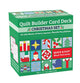 Book cover of: Quilt Builder Card Deck Christmas Set