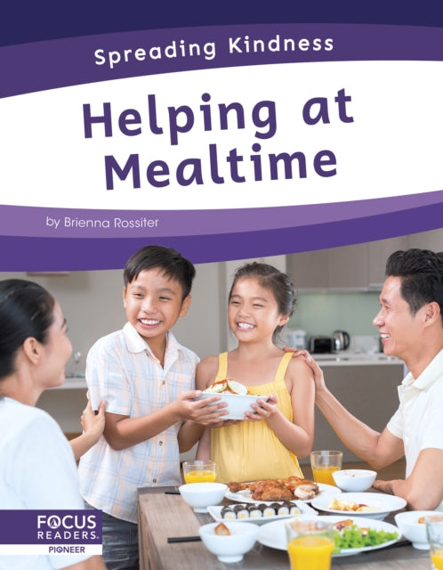 Book cover of: Helping at Mealtime. By: Brienna Rossiter
