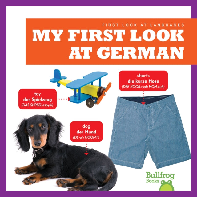 Book cover of: My First Look At German. By: Jenna Lee Gleisner