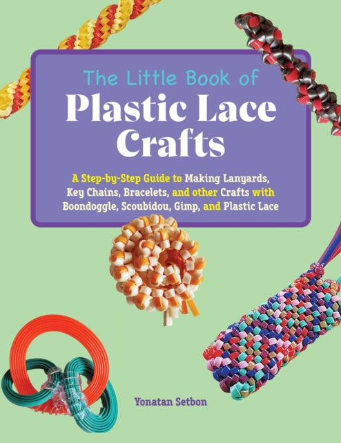 Book cover of: Little Book of Plastic Lace Crafts. By: Yonatan Setbon