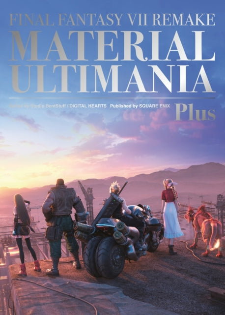 Book cover of: Final Fantasy VII Remake: Material Ultimania Plus. By: Studio BentStuff