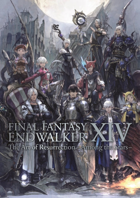 Book cover of: Final Fantasy XIV: Endwalker -- The Art of Resurrection - Among the Stars-. By: Square Enix