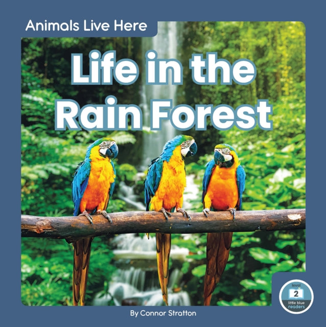 Book cover of: Life in the Rain Forest. By: Connor Stratton