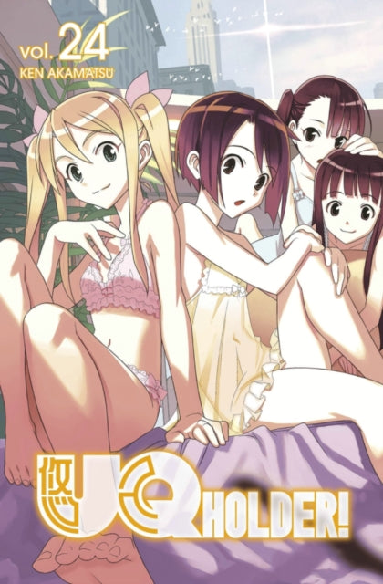Book cover of: UQ HOLDER! 24. By: Ken Akamatsu