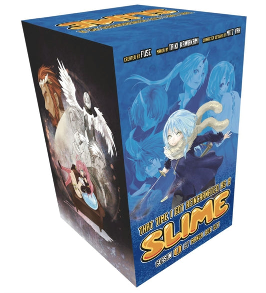Book cover of: That Time I Got Reincarnated as a Slime Season 1 Part 1 Manga Box Set. By: 伏瀬