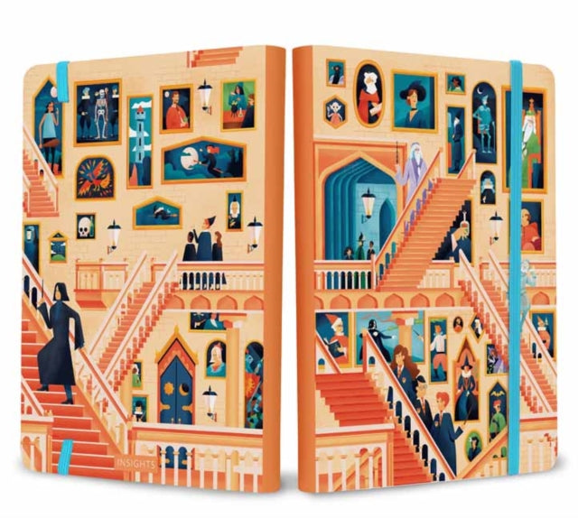 Book cover of: Harry Potter: Exploring Hogwarts The Grand Staircase Notebook