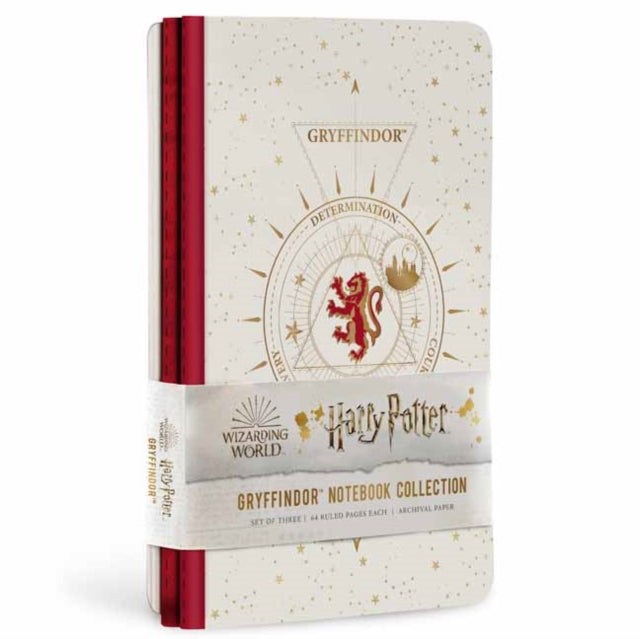 Book cover of: Harry Potter: Gryffindor Constellation Sewn Notebook Collection