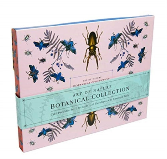 Book cover of: Art of Nature: Botanical Card Portfolio Set