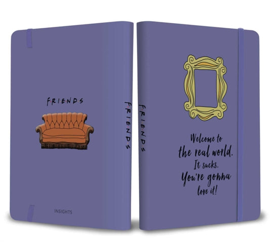 Book cover of: Friends: Yellow Frame Softcover Notebook