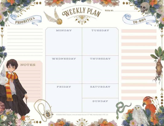Book cover of: Harry Potter Anime Weekly Planner Notepad