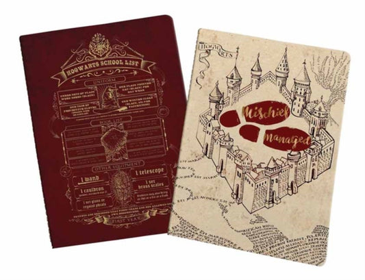 Book cover of: Harry Potter: Welcome To Hogwarts Traveler's Notebook Set