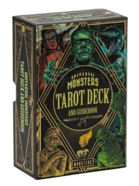 Book cover of: Universal Monsters Tarot Deck and Guidebook. By: To Come