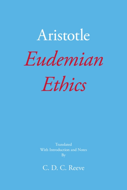 Book cover of: Eudemian Ethics. By: Aristotle