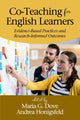 Book cover of: Co-Teaching for English Learners. By: Maria G. Dove