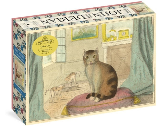 Book cover of: John Derian Paper Goods: Calm Cat 750-Piece Puzzle