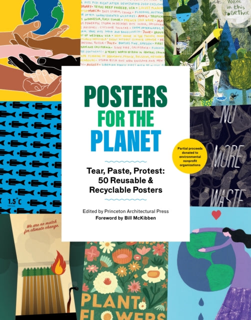 Book cover of: Posters for the Planet. By: Princeton Architectural Press