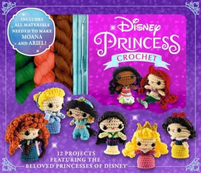 Book cover of: Disney Princess Crochet. By: Editors of Thunder Bay Press