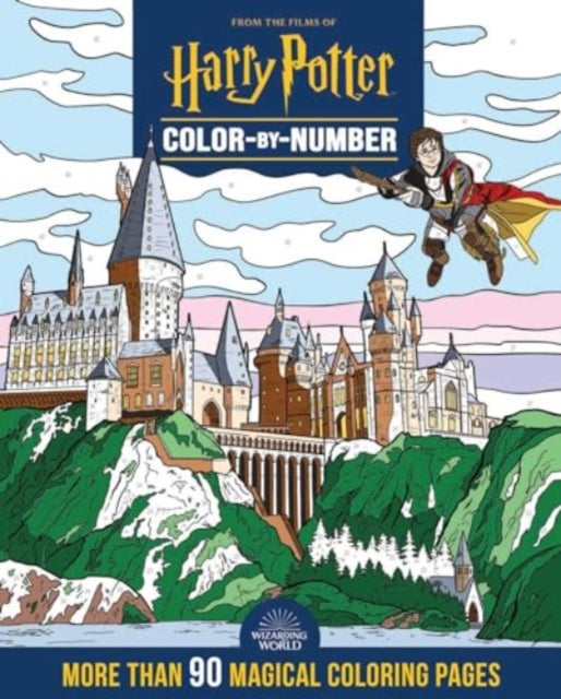 Book cover of: Harry Potter Color-by-Number. By: Editors of Thunder Bay Press