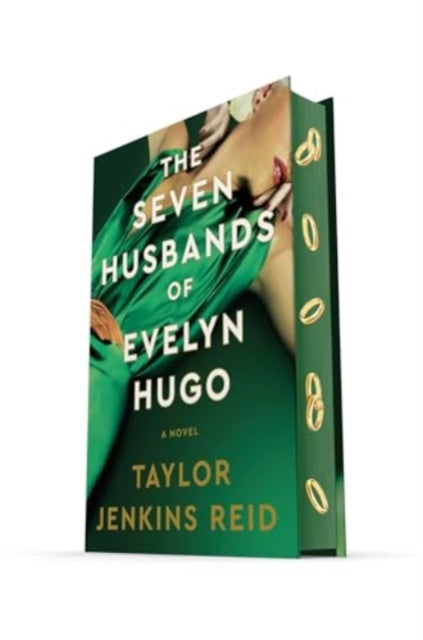 Book cover of: Seven Husbands of Evelyn Hugo: Deluxe Edition Hardcover. By: Taylor Jenkins Reid