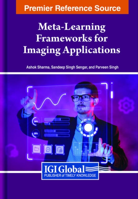 Book cover of: Meta-Learning Frameworks for Imaging Applications. By: Ashok Sharma